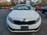 2013 Kia Optima Lx White vin: 5XXGM4A70DG204128