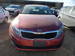 2013 Kia Optima Lx Burgundy vin: 5XXGM4A70DG256892