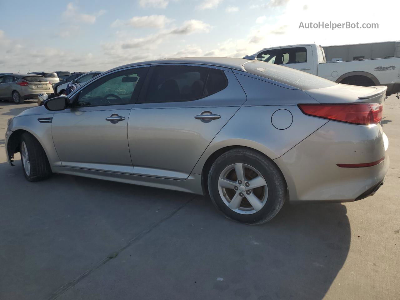 2014 Kia Optima Lx Желто-коричневый vin: 5XXGM4A70EG263889