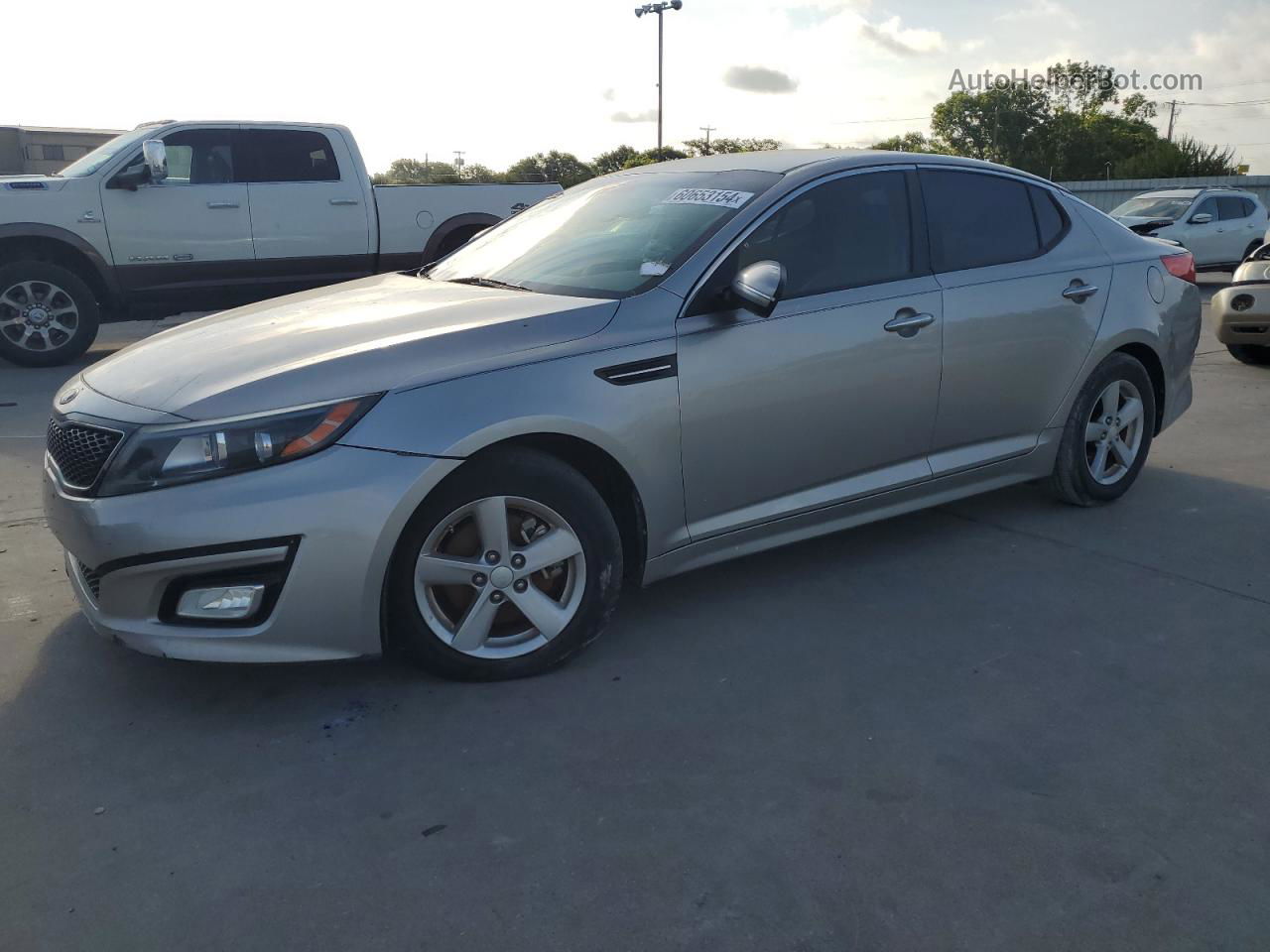 2014 Kia Optima Lx Tan vin: 5XXGM4A70EG263889