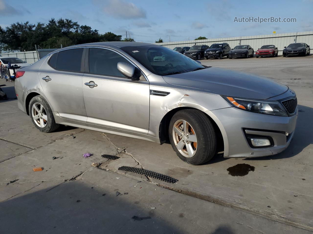 2014 Kia Optima Lx Tan vin: 5XXGM4A70EG263889