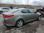 2014 Kia Optima Lx Gray vin: 5XXGM4A70EG266517