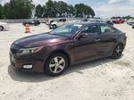 2014 Kia Optima Lx Burgundy vin: 5XXGM4A70EG308457