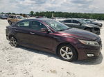 2014 Kia Optima Lx Бордовый vin: 5XXGM4A70EG308457