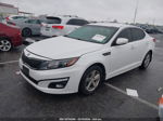 2014 Kia Optima Lx White vin: 5XXGM4A70EG316459