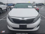 2014 Kia Optima Lx White vin: 5XXGM4A70EG316459