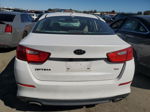 2014 Kia Optima Lx White vin: 5XXGM4A70EG326506