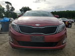 2014 Kia Optima Lx Red vin: 5XXGM4A70EG330099