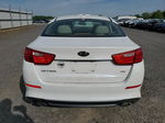 2014 Kia Optima Lx White vin: 5XXGM4A70EG334721