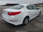 2014 Kia Optima Lx White vin: 5XXGM4A70EG336212