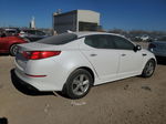 2014 Kia Optima Lx White vin: 5XXGM4A70EG349963