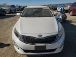 2014 Kia Optima Lx White vin: 5XXGM4A70EG349963