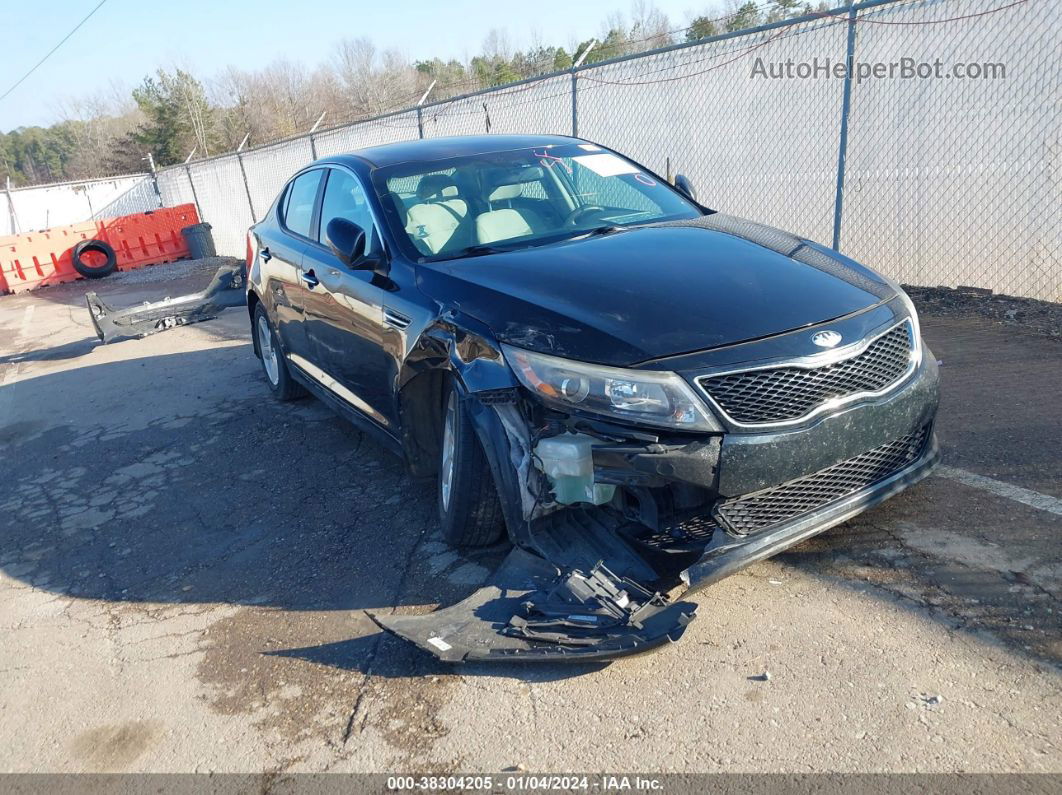 2015 Kia Optima Lx Черный vin: 5XXGM4A70FG355215