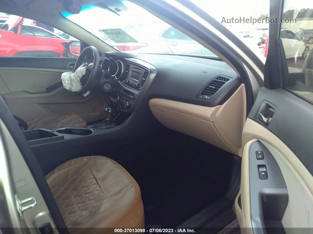 2015 Kia Optima Lx Серый vin: 5XXGM4A70FG376095