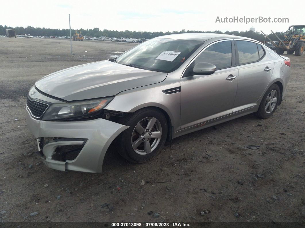 2015 Kia Optima Lx Gray vin: 5XXGM4A70FG376095