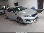 2015 Kia Optima Lx Silver vin: 5XXGM4A70FG380597