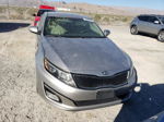 2015 Kia Optima Lx Серебряный vin: 5XXGM4A70FG443147