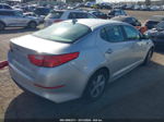 2014 Kia Optima Lx Silver vin: 5XXGM4A71EG281608