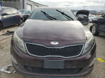 2014 Kia Optima Lx Maroon vin: 5XXGM4A71EG305115