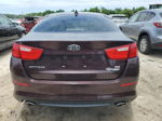 2014 Kia Optima Lx Maroon vin: 5XXGM4A71EG309021