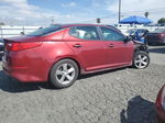 2014 Kia Optima Lx Red vin: 5XXGM4A71EG316096