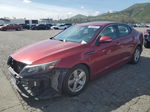 2014 Kia Optima Lx Red vin: 5XXGM4A71EG316096