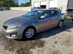 2014 Kia Optima Lx Gray vin: 5XXGM4A71EG334100