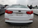 2014 Kia Optima Lx White vin: 5XXGM4A71EG337210