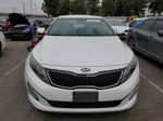 2014 Kia Optima Lx White vin: 5XXGM4A71EG337210