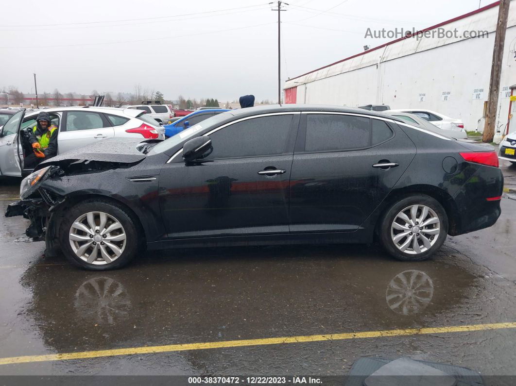 2014 Kia Optima Lx Black vin: 5XXGM4A71EG340186