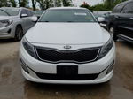 2014 Kia Optima Lx White vin: 5XXGM4A71EG340432