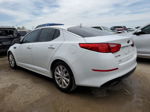 2014 Kia Optima Lx White vin: 5XXGM4A71EG340432