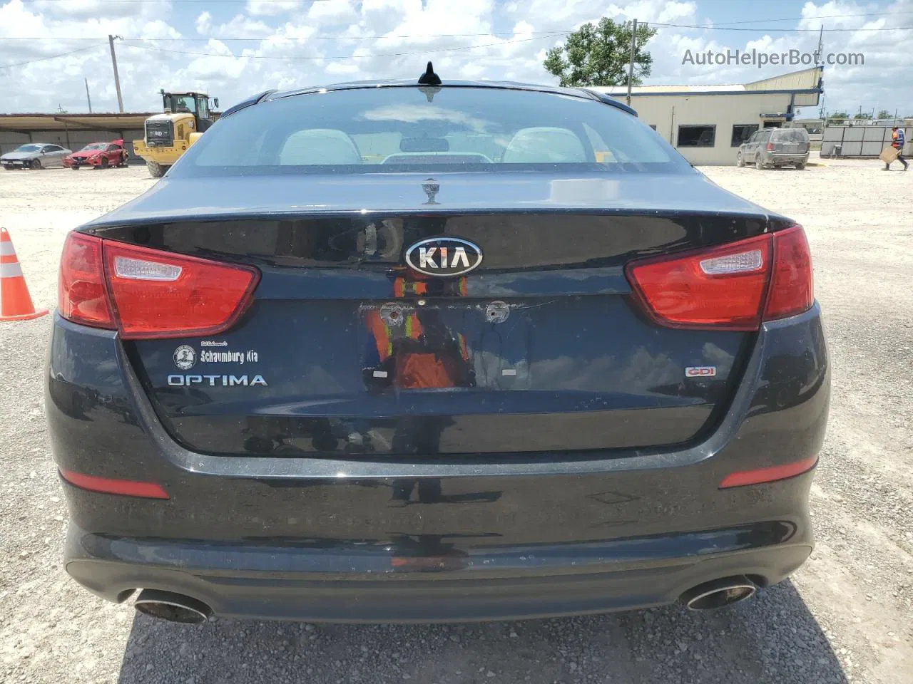 2014 Kia Optima Lx Черный vin: 5XXGM4A71EG343511