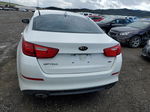 2014 Kia Optima Lx White vin: 5XXGM4A71EG348210