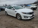 2014 Kia Optima Lx White vin: 5XXGM4A71EG350510