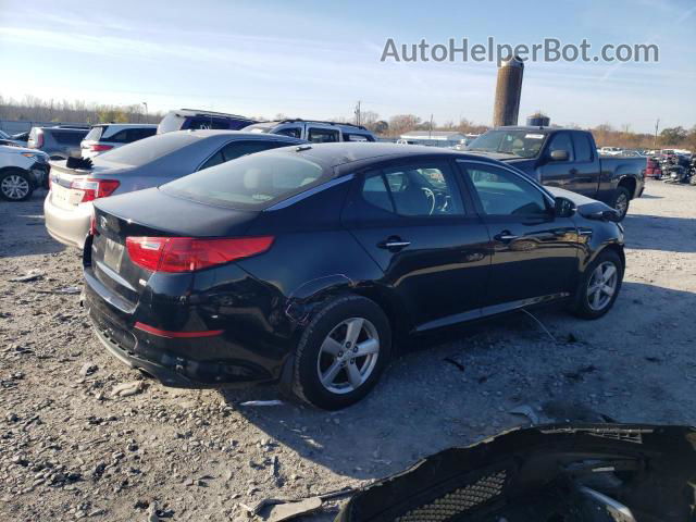 2015 Kia Optima Lx Black vin: 5XXGM4A71FG433887