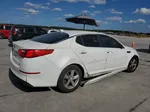 2015 Kia Optima Lx White vin: 5XXGM4A71FG441374