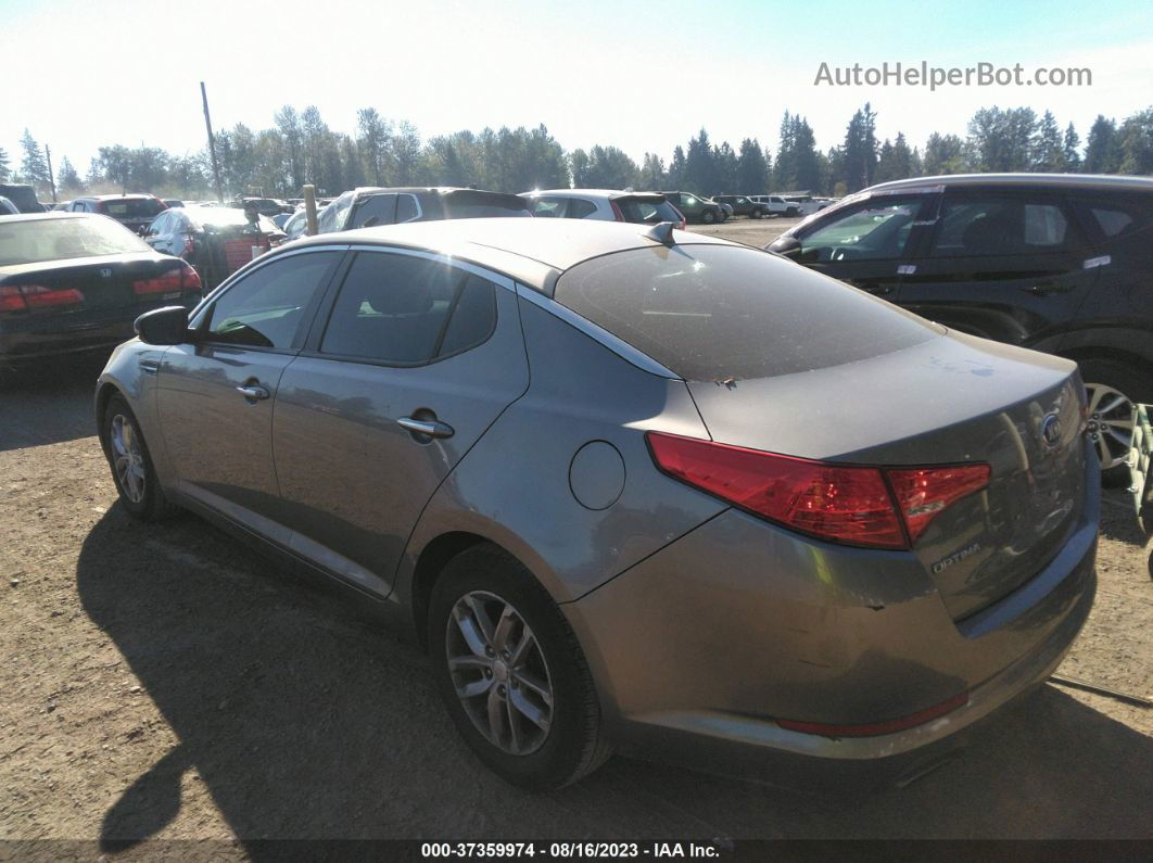 2013 Kia Optima Lx Silver vin: 5XXGM4A72DG147723