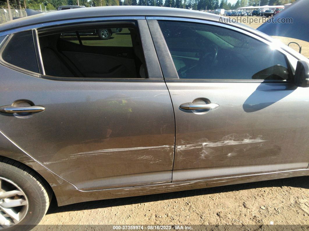 2013 Kia Optima Lx Silver vin: 5XXGM4A72DG147723