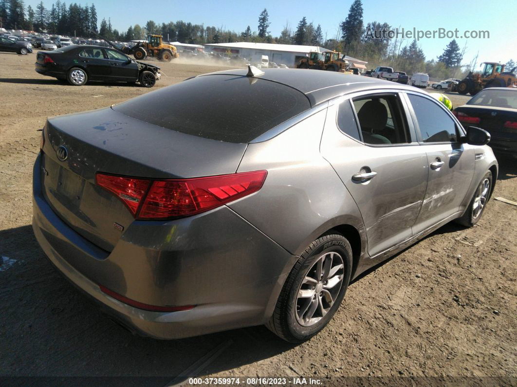 2013 Kia Optima Lx Silver vin: 5XXGM4A72DG147723