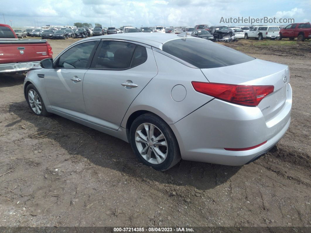 2013 Kia Optima Lx Silver vin: 5XXGM4A72DG193231