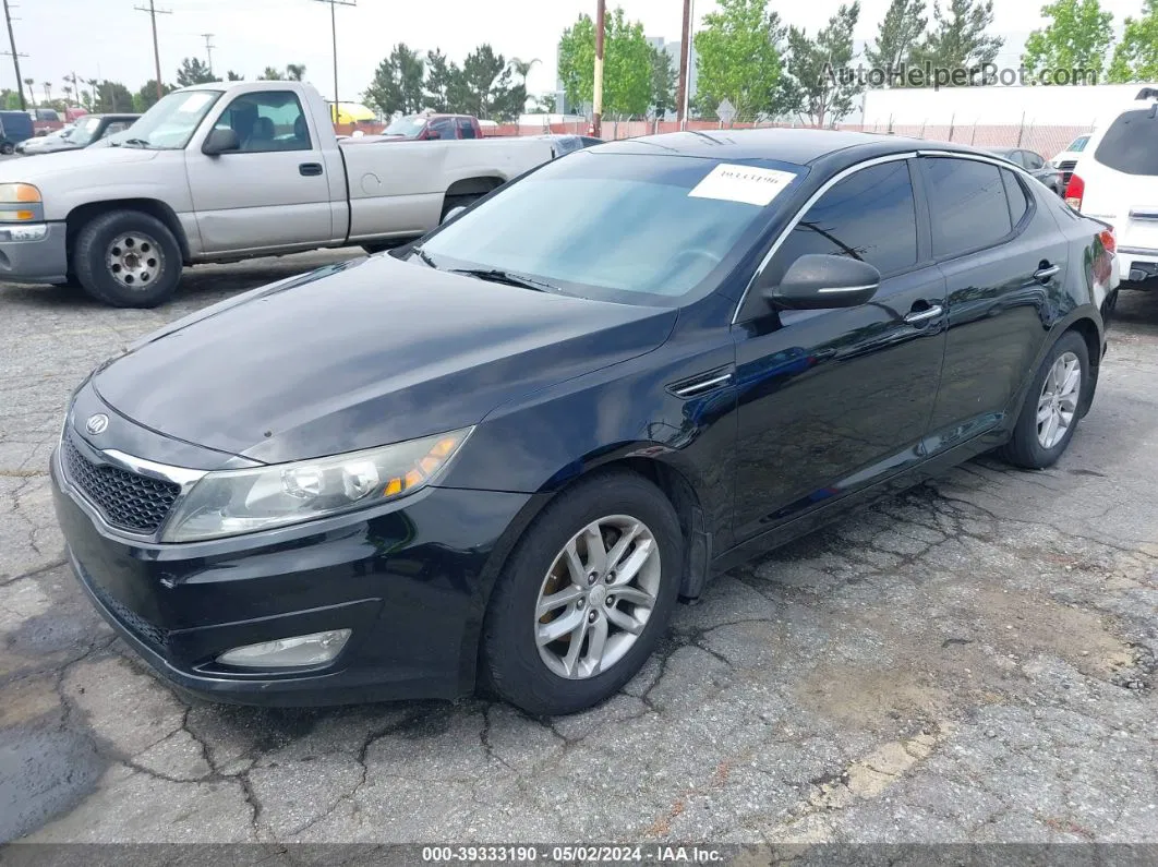 2013 Kia Optima Lx Black vin: 5XXGM4A72DG242864