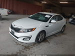 2014 Kia Optima Lx White vin: 5XXGM4A72EG261111