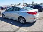 2014 Kia Optima Lx Silver vin: 5XXGM4A72EG286316