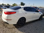 2014 Kia Optima Lx White vin: 5XXGM4A72EG328757