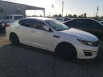 2014 Kia Optima Lx White vin: 5XXGM4A72EG328757