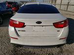 2014 Kia Optima Lx White vin: 5XXGM4A72EG328757