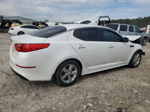 2014 Kia Optima Lx White vin: 5XXGM4A72EG335708