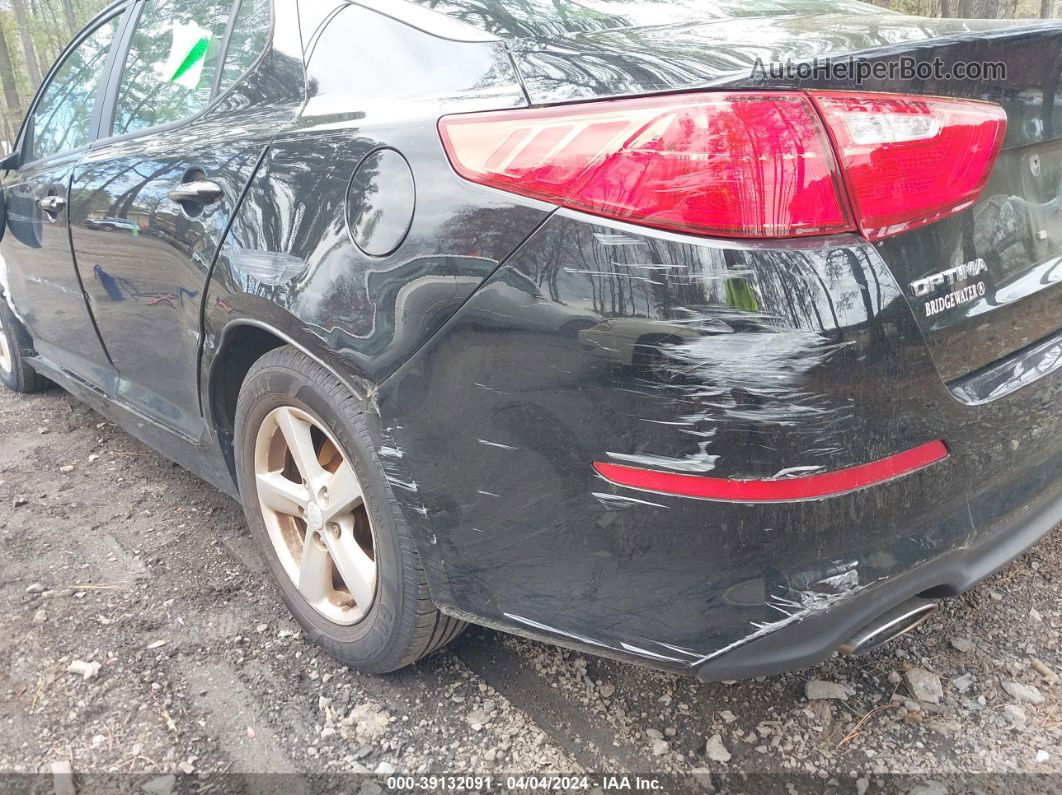 2014 Kia Optima Lx Черный vin: 5XXGM4A72EG341850