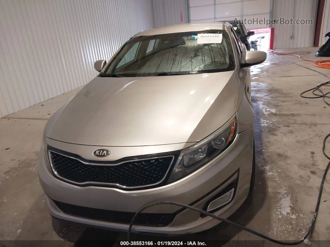 2014 Kia Optima Lx Silver vin: 5XXGM4A72EG349088